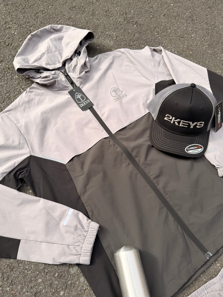 2KEYS — Monochrome Hustle Tracksuit