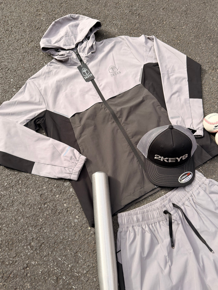2KEYS — Monochrome Hustle Tracksuit